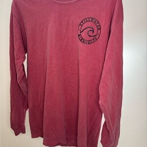 Comfort Colors Red Long Sleeve Tee